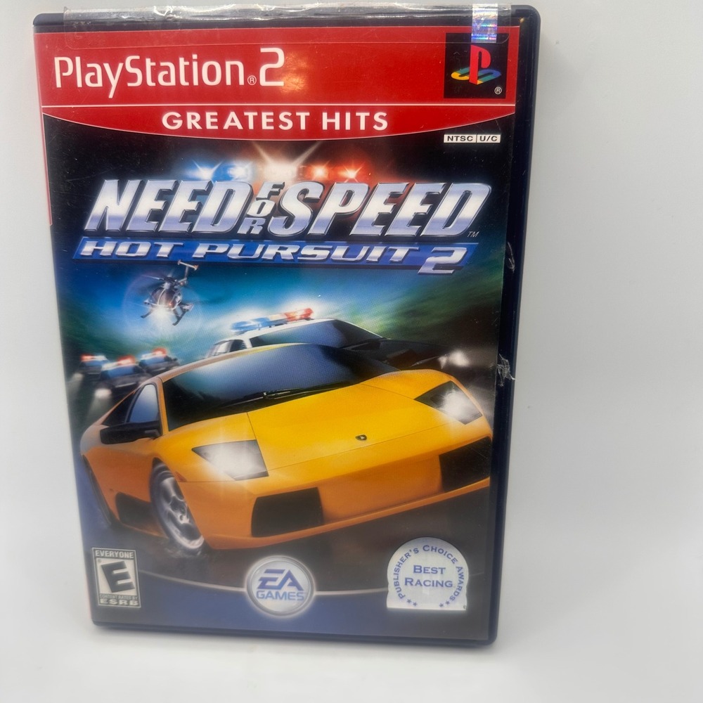 Need for Speed Hot Pursuit 2‎ Sony PlayStation 2 PS2 Greatest Hits Complete CIB